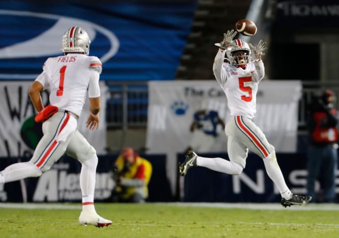 Justin Fields Throws 50th Career Touchdown at Ohio State - Sports  Illustrated Ohio State Buckeyes News, Analysis and More