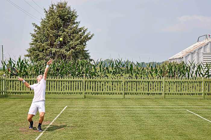 Nestled in rural Iowa, the All Iowa Lawn Tennis Club often draws comparisons to the nearby Field of Dreams.