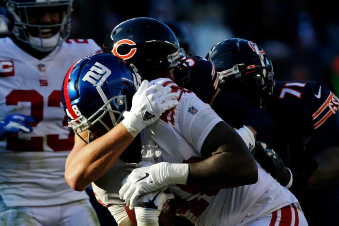 Who wins Week 17 game between Bears and Giants?