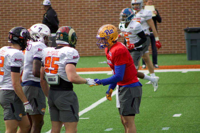 Steelers keeping a close eye on Malik Willis at the Senior Bowl