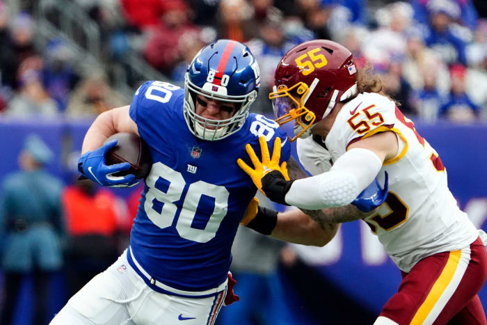 Giants Cut Devontae Booker and Kyle Rudolph, Hire Two More Coaches