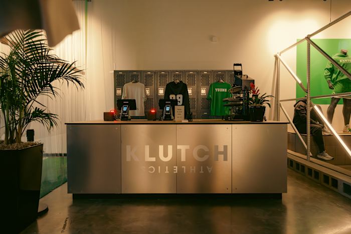 Still shot of Klutch Athletics' Kansas City, Missouri location in the Power and Light District ahead of Klutch Athletics by New Balance celebratory launch event. (Photo provided by New Balance)