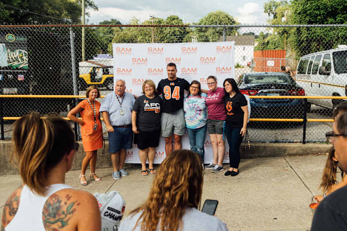 Sam Hubbard Backpack Drive 2022