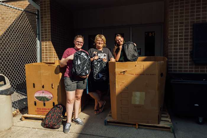 Sam Hubbard Foundation Backpack Drive 2022