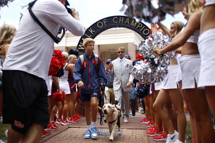 Lane Kiffin Juice Kiffin Walk of Champions