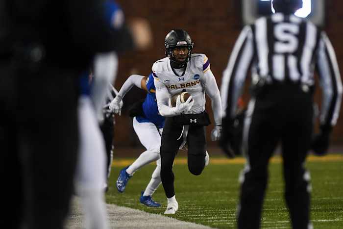 South Dakota State Jackrabbits win the FCS semifinals against UAlbany on Friday, Dec. 15, 2023 at Dana J. Dykhouse in Brookings.