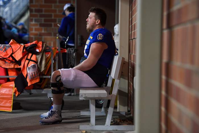 South Dakota State Jackrabbits win the FCS semifinals against UAlbany on Friday, Dec. 15, 2023 at Dana J. Dykhouse in Brookings.