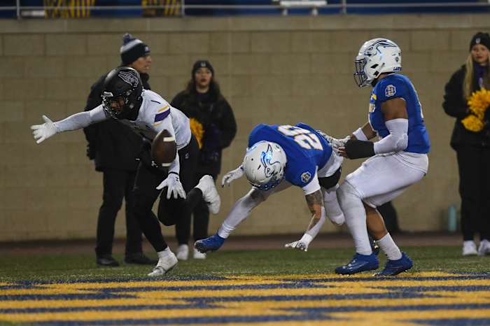 South Dakota State Jackrabbits win the FCS semifinals against UAlbany on Friday, Dec. 15, 2023 at Dana J. Dykhouse in Brookings.