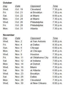 Toronto Raptors Schedule Released For Next Season - Sports Illustrated