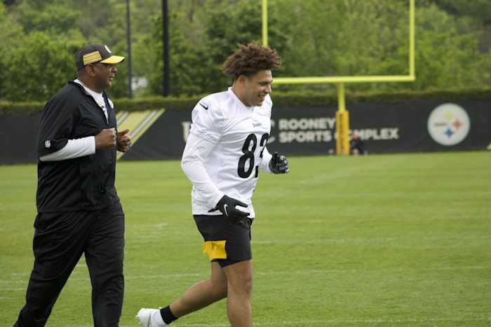 Connor Heyward Steelers Mini Camp