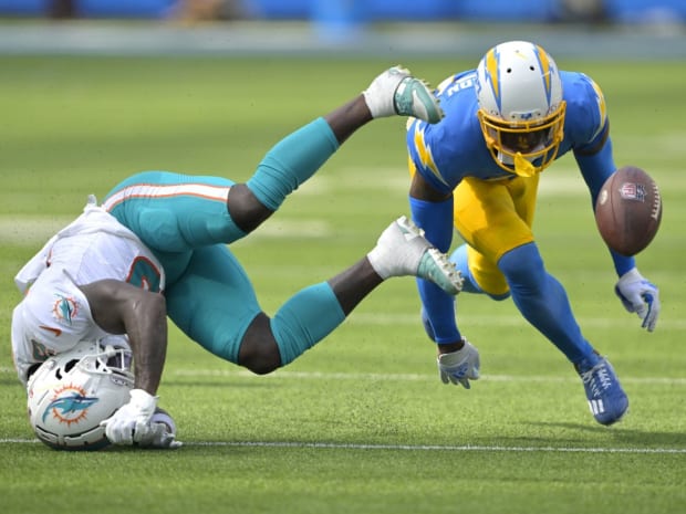 Midges invade stadium ahead of Los Angeles Chargers-Cleveland