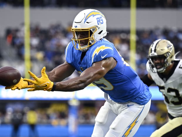 NFL on X: Chargers LT Rashawn Slater expected to miss rest of