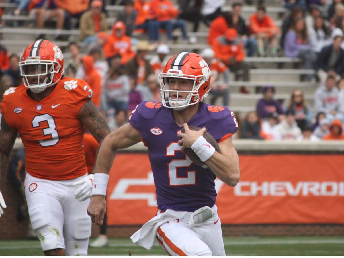 White Tops Orange, 30-10, in 2019 Clemson Spring Game