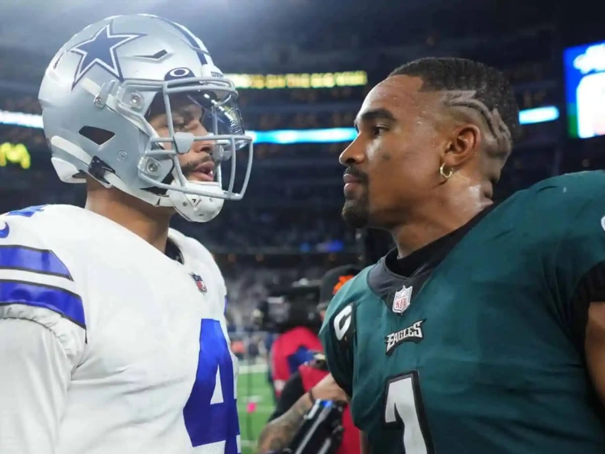 Eagles' Jalen Hurts rocks spiffy yellow suit ahead of game vs