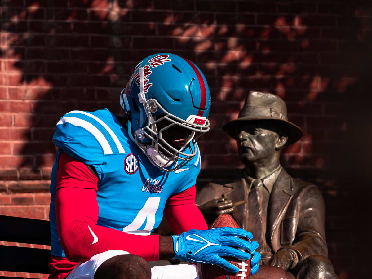 LOOK: Ole Miss Unveils Uniform Combination For Magnolia Bowl vs