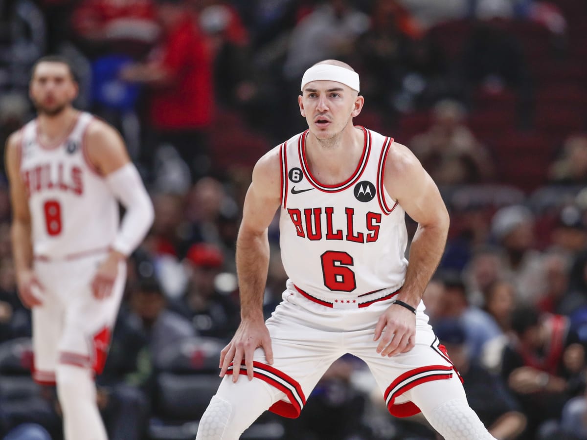 Alex Caruso practices without restrictions, and the Chicago Bulls guard  says he's 'close' to returning to games