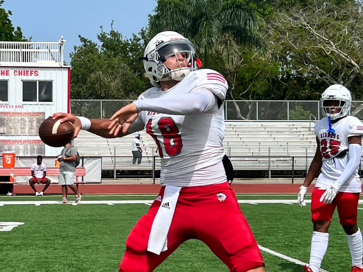 IMG Academy Intrasquad Scrimmage, Talking Top 2023 Prep Football Prospects  - Inside the Knights