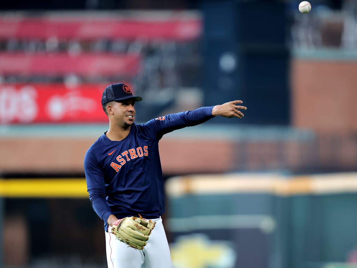 This is a 2021 photo of Michael Brantley of the Houston Astros baseball  team. This image reflects the Houston Astros active roster as of Thursday,  Feb. 25, 2021 when this image was