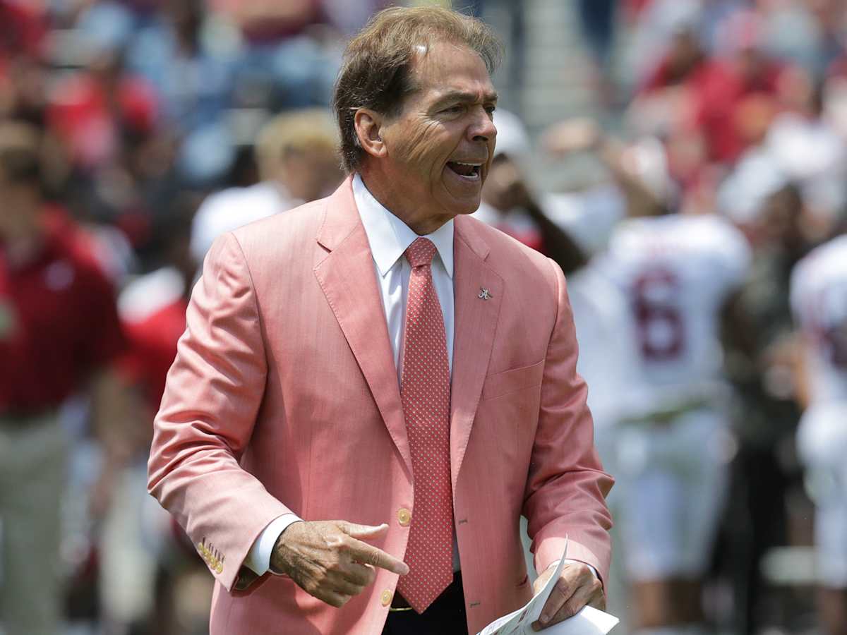 nick saban sideline jacket