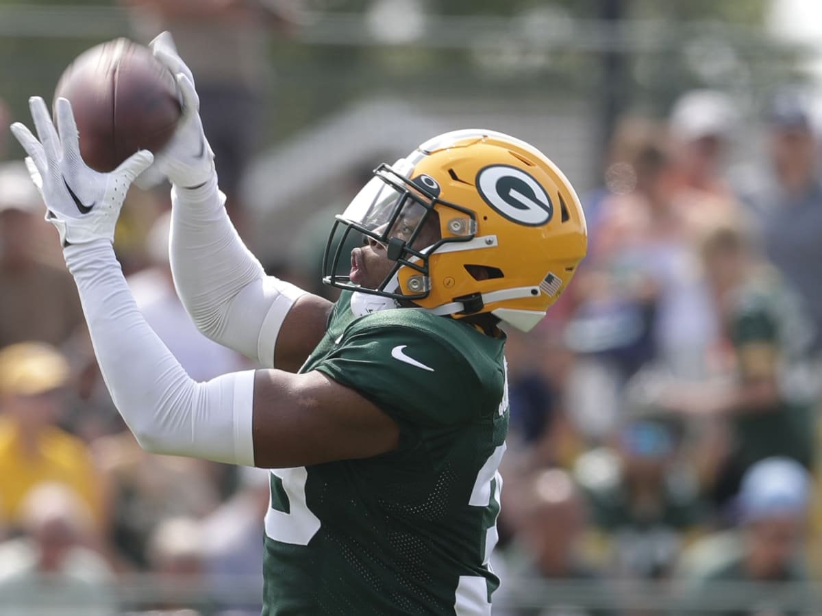 Packers RB A.J. Dillon shows reliable hands in win over Bengals