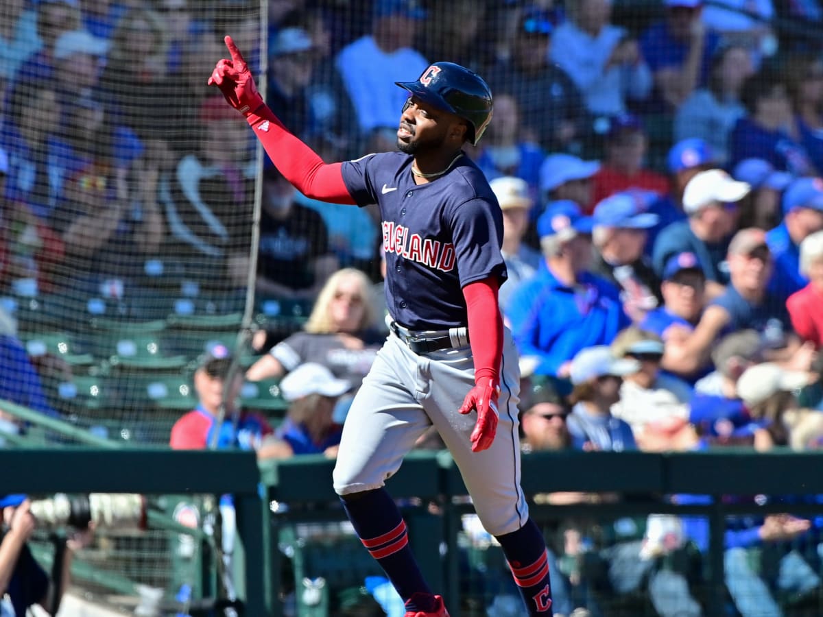 Guardians' Roman Quinn hits home run vs. Reds in Cactus League 