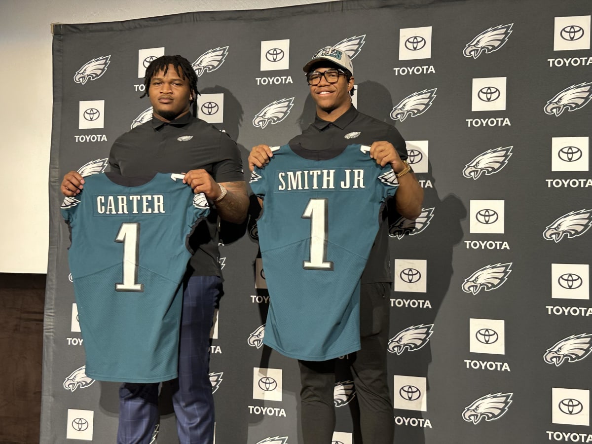 Nolan Smith and Jalen Carter to be featured over Brandon Graham and  Fletcher Cox in 2023?