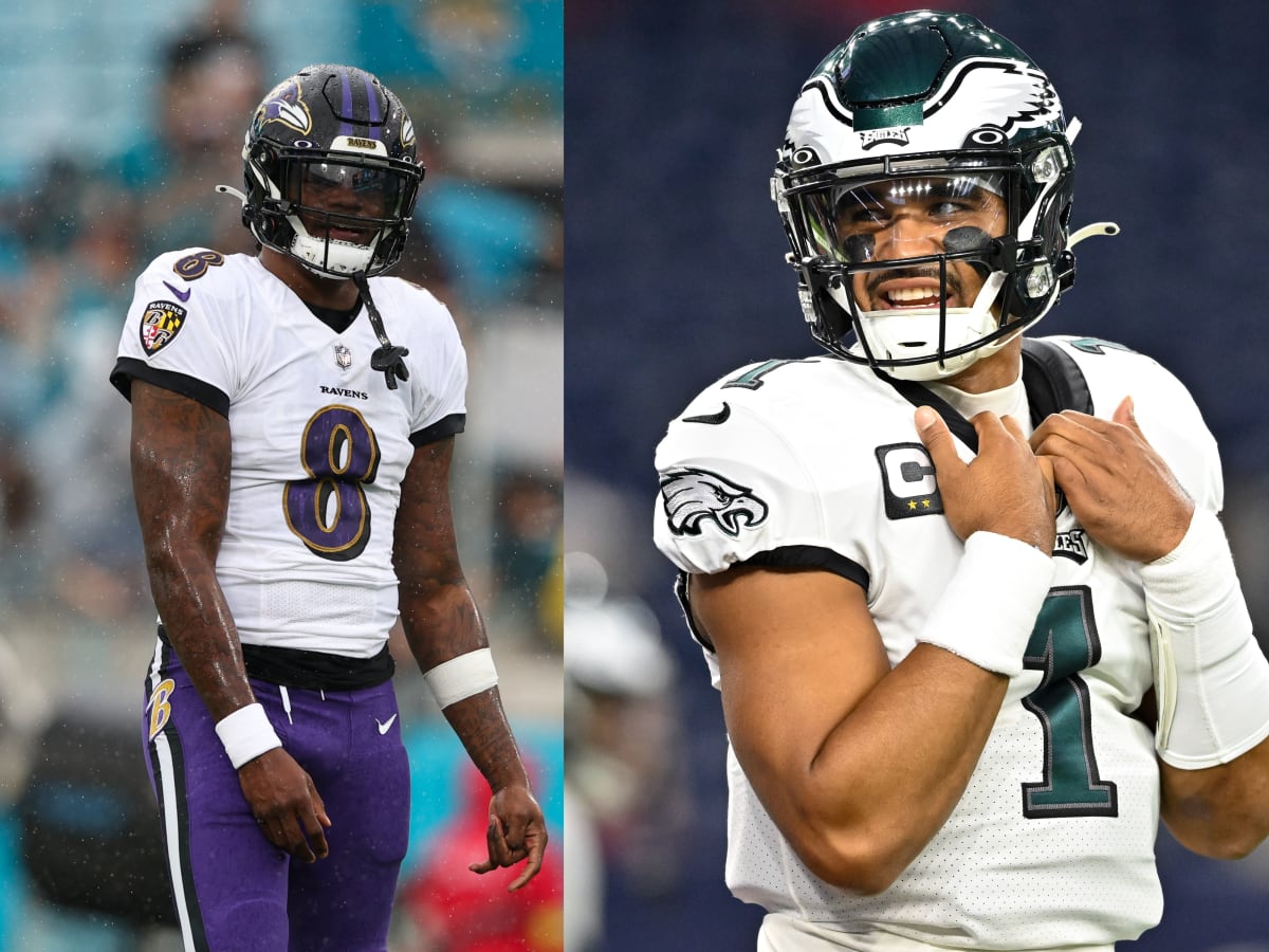 Ravens, Lamar Jackson agree to terms on 'mega-deal' that 'trumped' Eagles'  Jalen Hurts record contract 