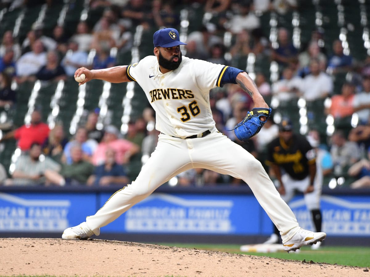 Former and current Brewers pitchers