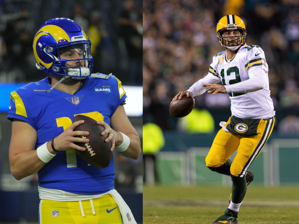 Rams' Mayfield tries to build on momentum against Rodgers, Packers