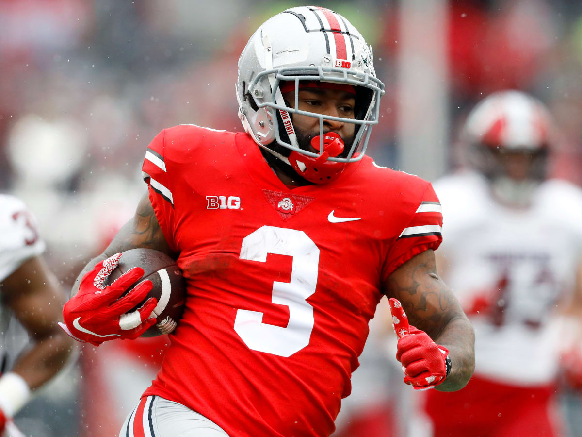 Miyan Williams injury: Status of Ohio State running back after being carted  off - College Football HQ