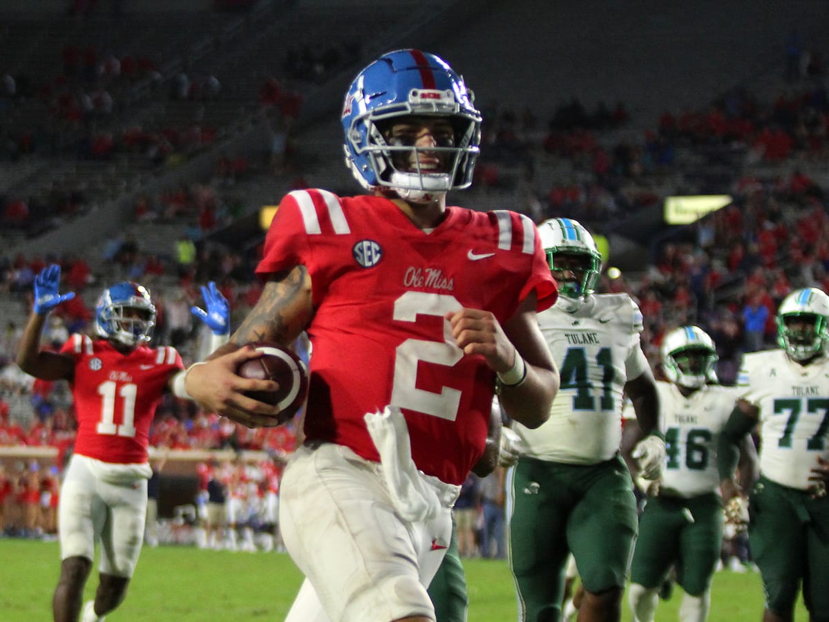 Ole Miss QB Matt Corral Takes Wonderlic Test Ahead of NFL Draft