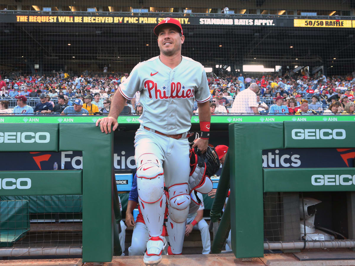 Phillies catcher J.T. Realmuto is still limiting stolen bases - The Good  Phight
