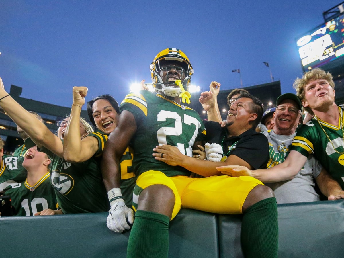 Packers Roster Bubble: Patrick Taylor Hopes to Hold Off Emanuel Wilson -  Sports Illustrated Green Bay Packers News, Analysis and More