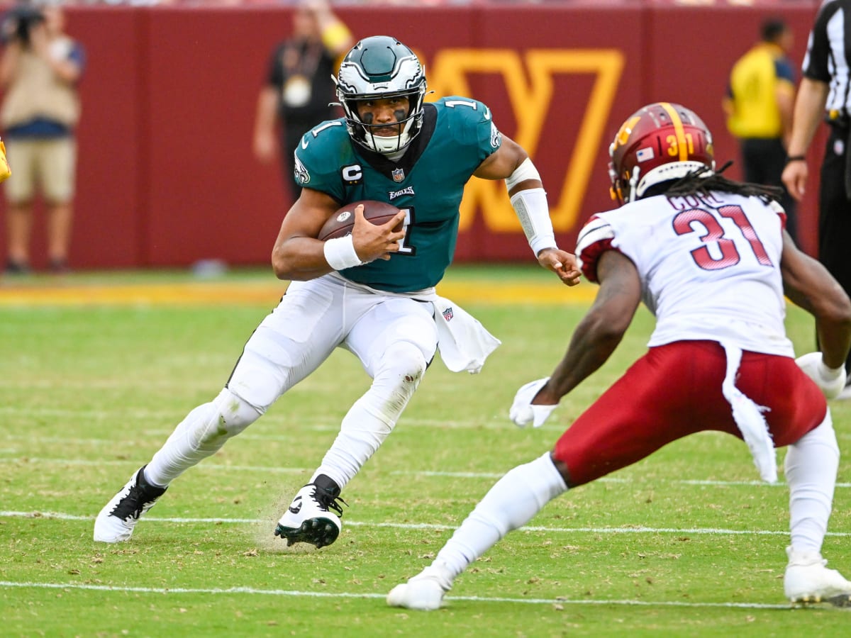 Washington Commanders Fight Hard, But Fall in OT vs. Philadelphia Eagles -  Sports Illustrated Washington Football News, Analysis and More