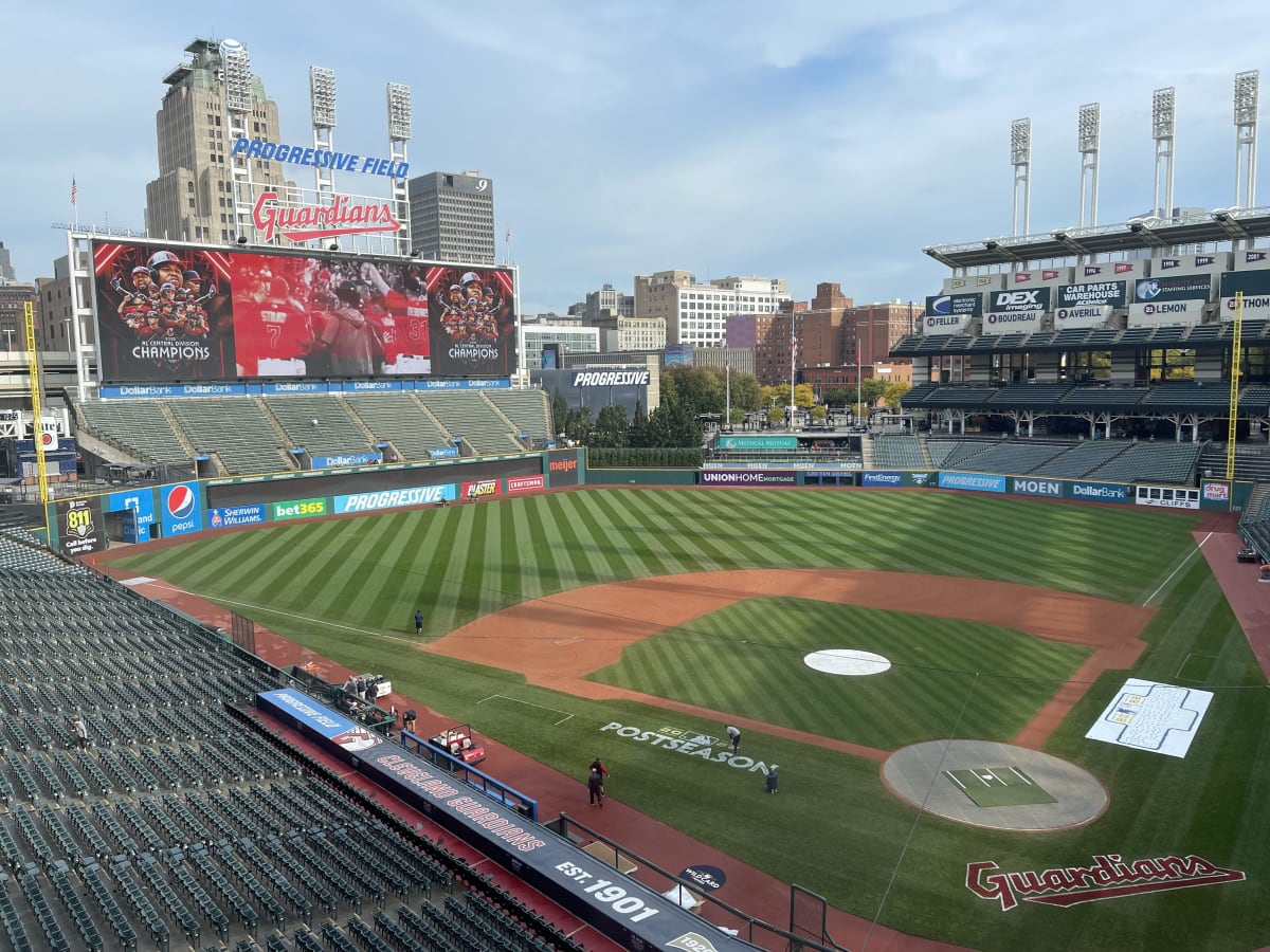 Cleveland Guardians, Progressive Field Prepares To Host A.L. Wild Card  Series - Sports Illustrated Cleveland Guardians News, Analysis and More