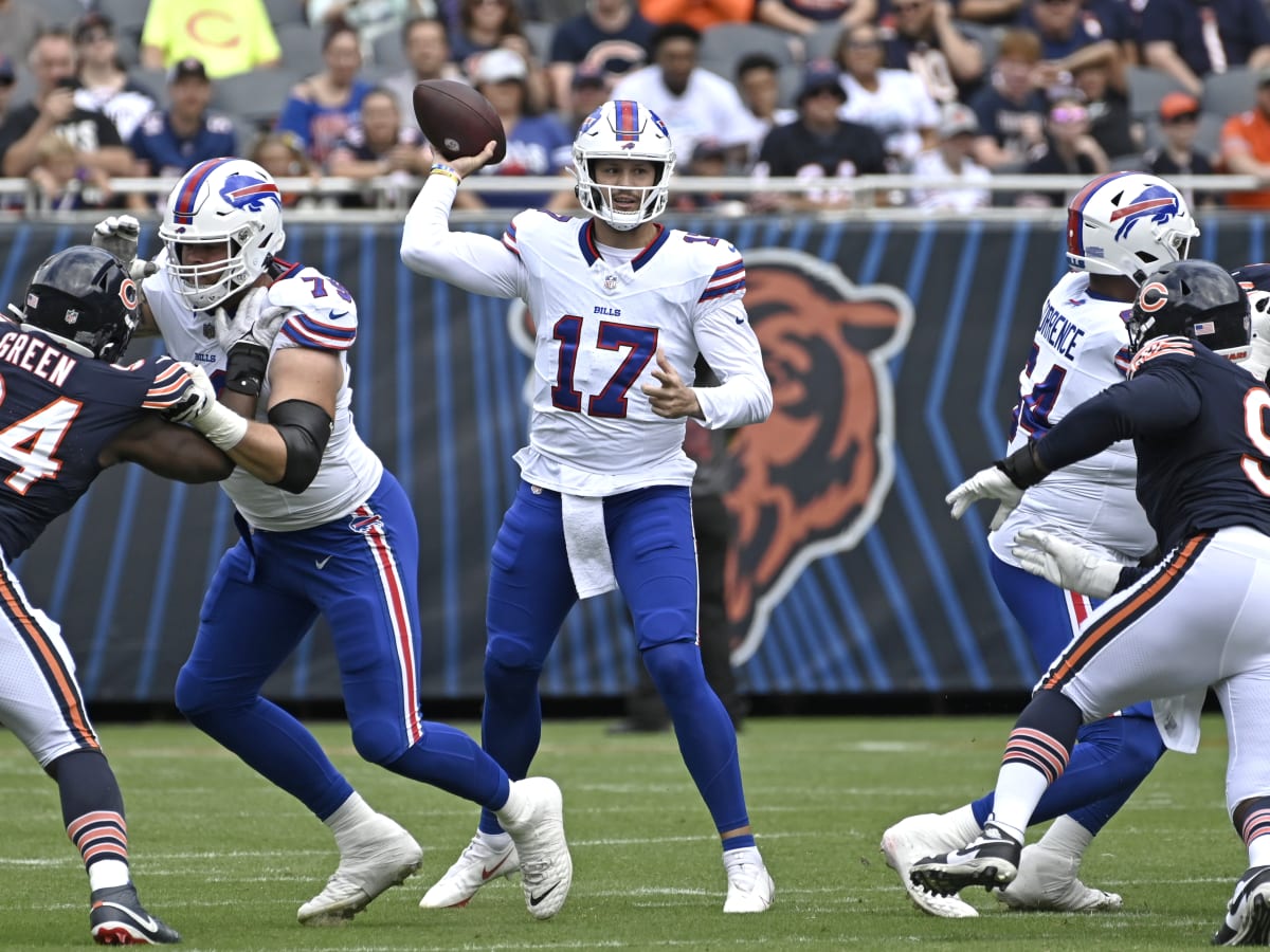 Chicago, Illinois, USA. 17th Sep, 2018. - Bears #17 Anthony Miller  celebrates his touchdown during the NFL Game between the Seattle Seahawks  and Chicago Bears at Soldier Field in Chicago, IL. Photographer: