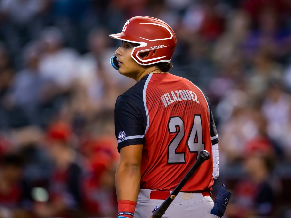 Get To Know Guardians 2023 First Round Draft Pick, Ralphy Velazquez -  Sports Illustrated Cleveland Guardians News, Analysis and More