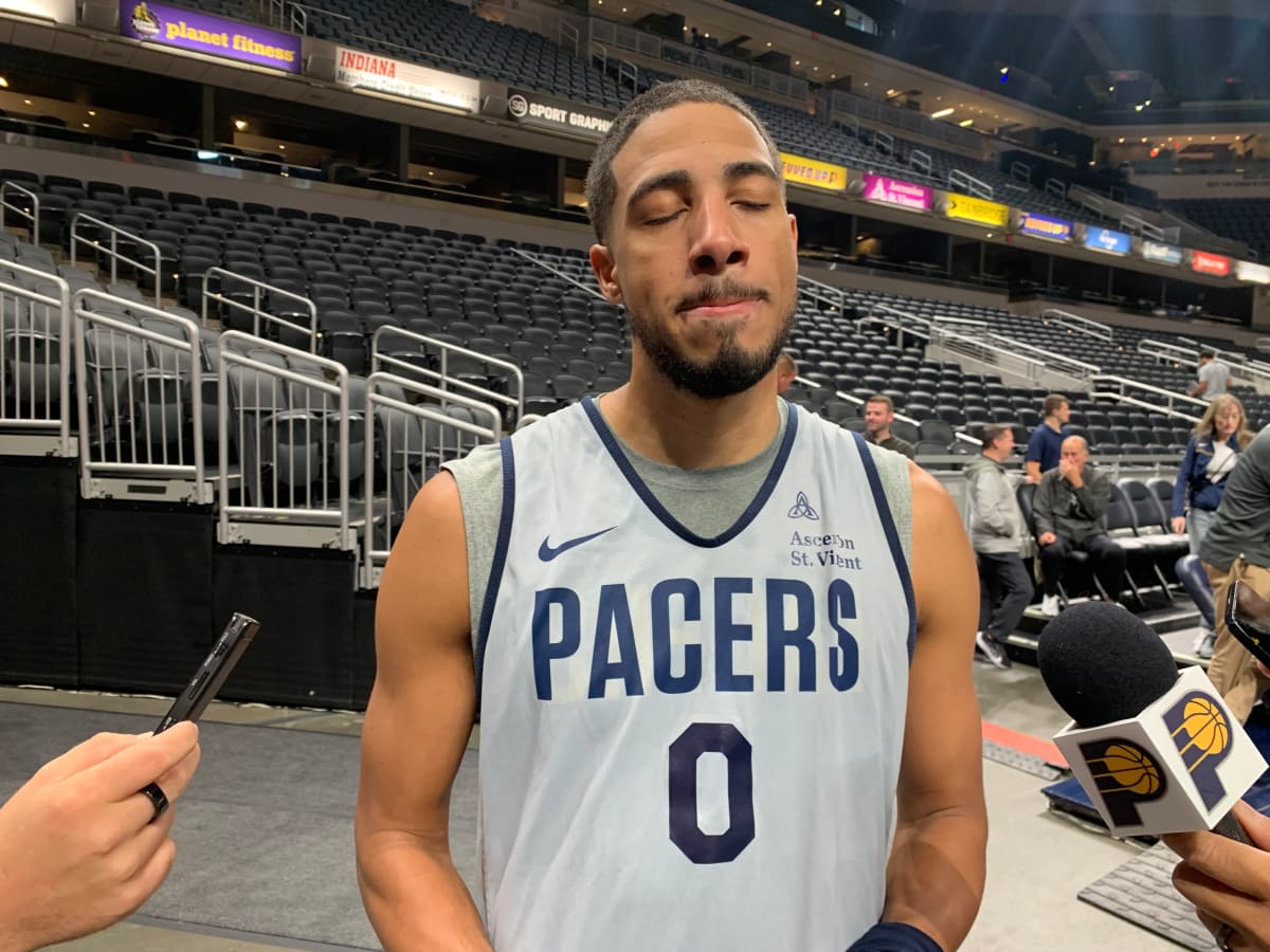 The offseason is over for Pacers guard Tyrese Haliburton