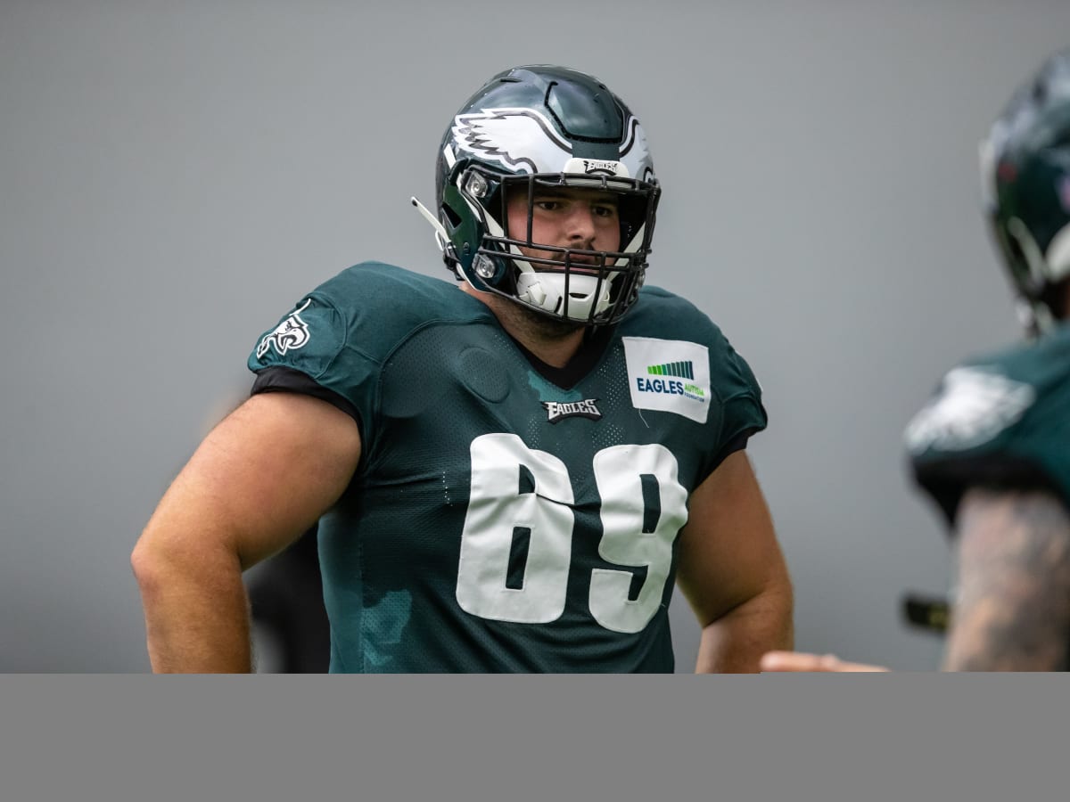 Eagles rookie Landon Dickerson is the model of the NFL's new-age