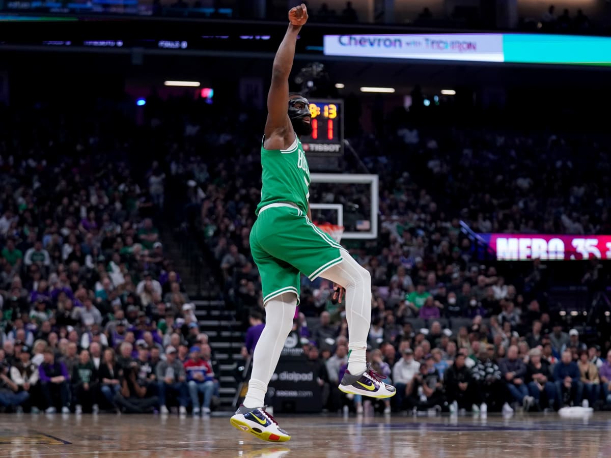 Jaylen Brown remains vague when asked to clarify comments about