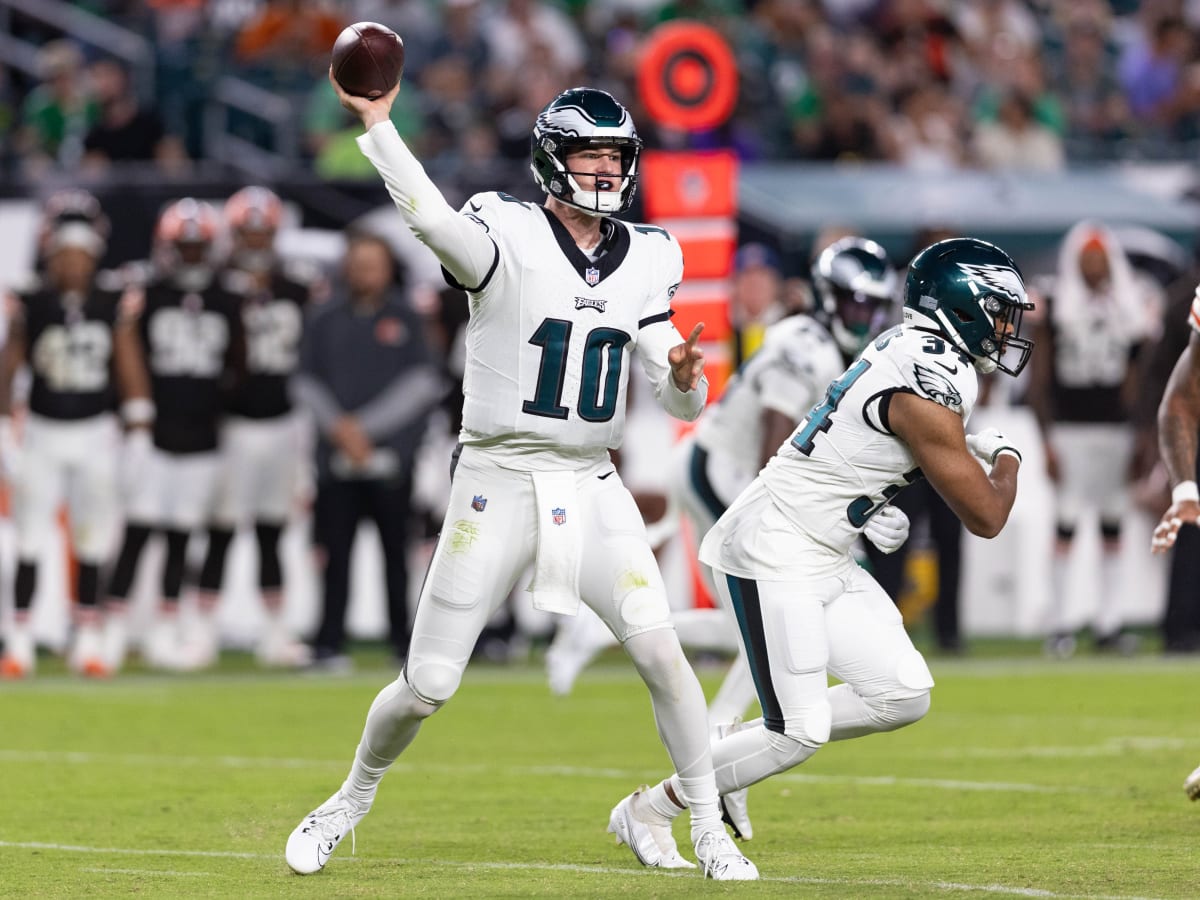 Eagles rookie QB Tanner McKee impressive in his NFL preseason debut