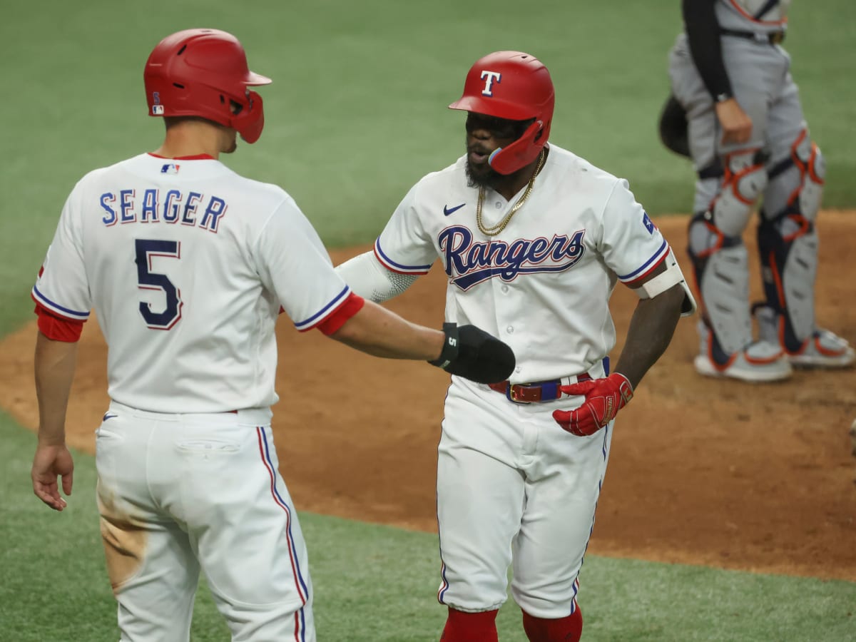Texas Rangers Outfielder Leody Taveras Took Big Steps in 2023 - Sports  Illustrated Texas Rangers News, Analysis and More