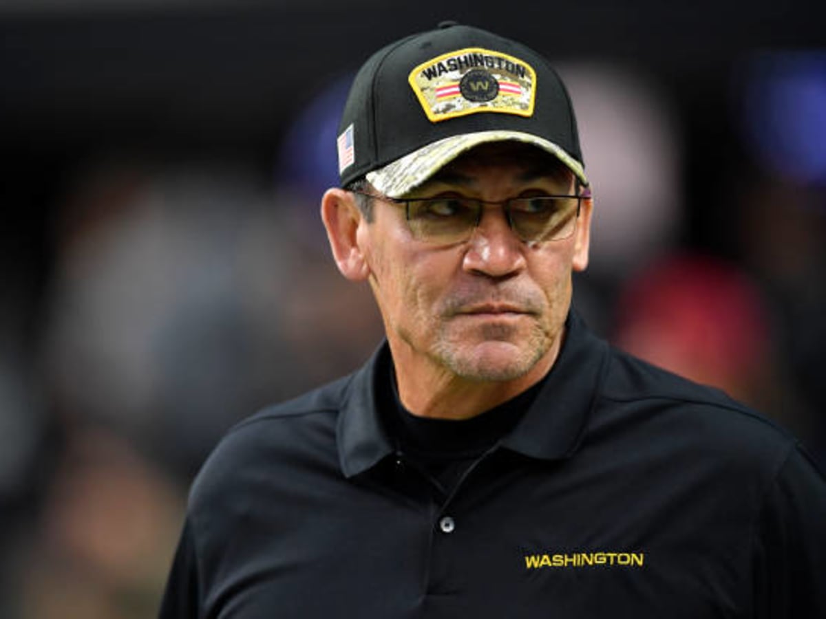 Washington Commanders head coach Ron Rivera introducesEric