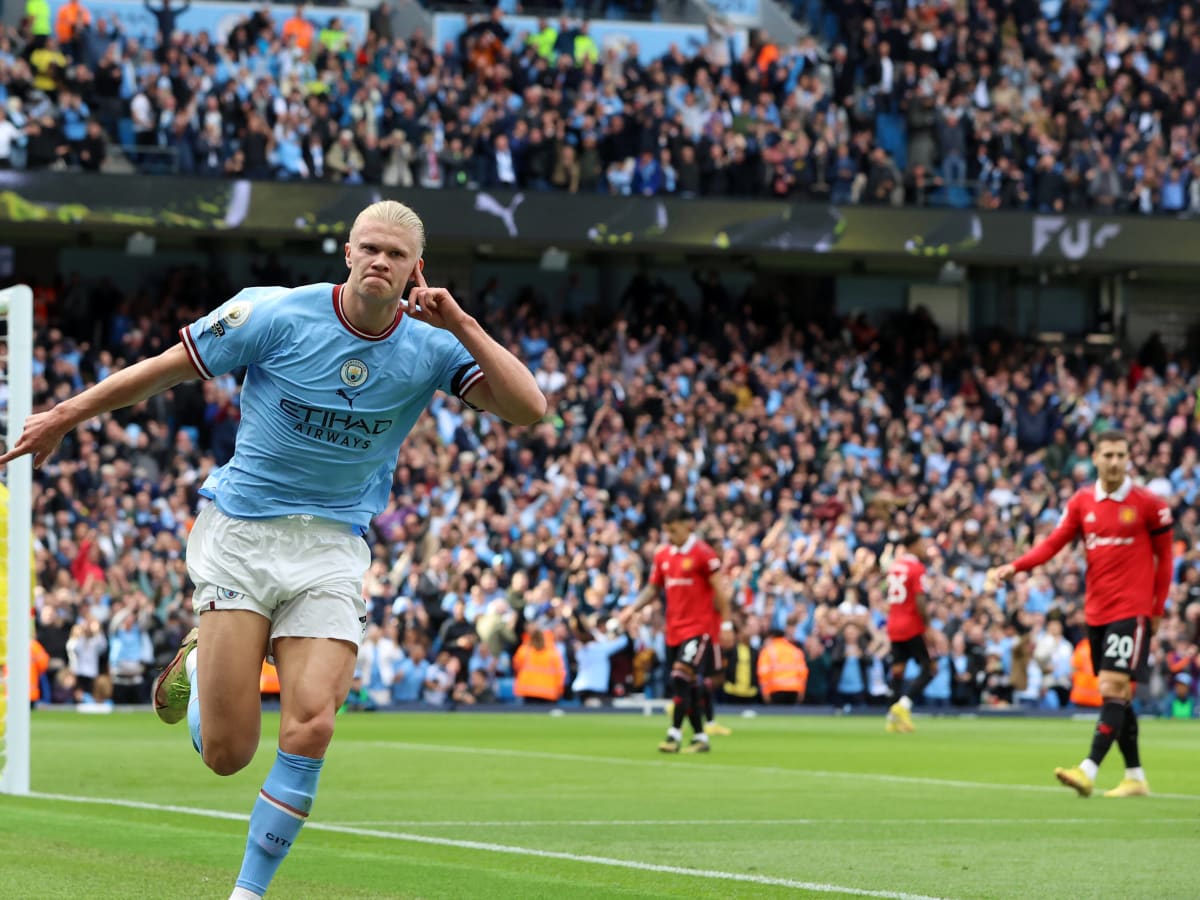 Transfer News Live on X: 🚨 Manchester City are set to offer Erling  Haaland a basic salary of £600,000-a-week if he extends his deal with them  beyond 2027. They want to stop