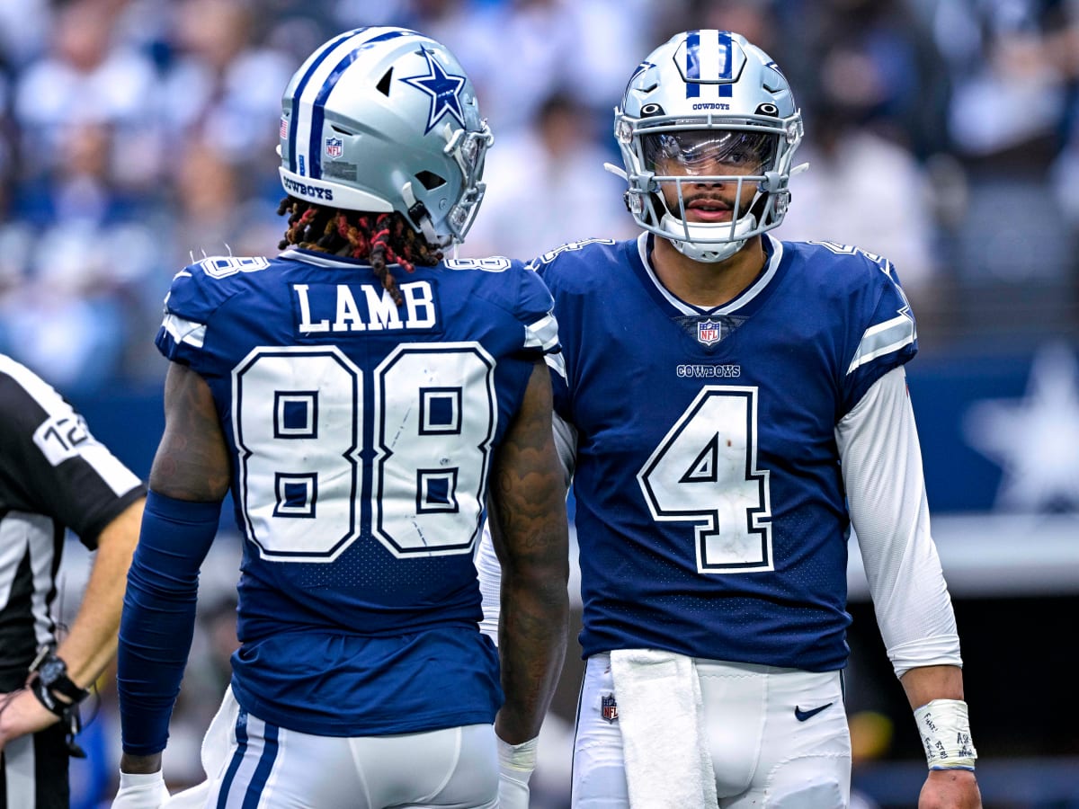 Dallas Cowboys CeeDee Lamb in Christmas Spirit in First Half vs.  Philadelphia Eagles - FanNation Dallas Cowboys News, Analysis and More