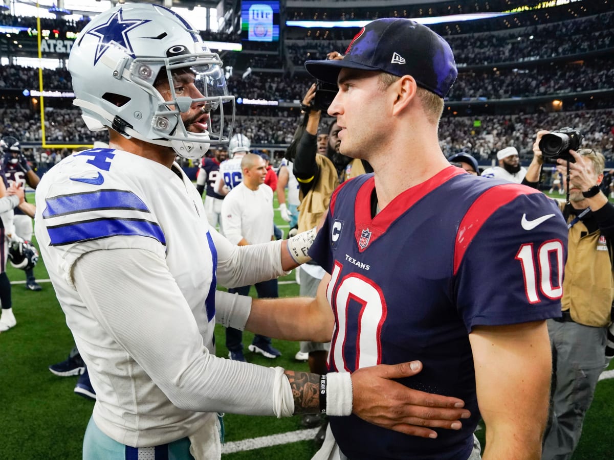 QB Jeff Driskel  Press Conference recapping Texans vs. Cowboys