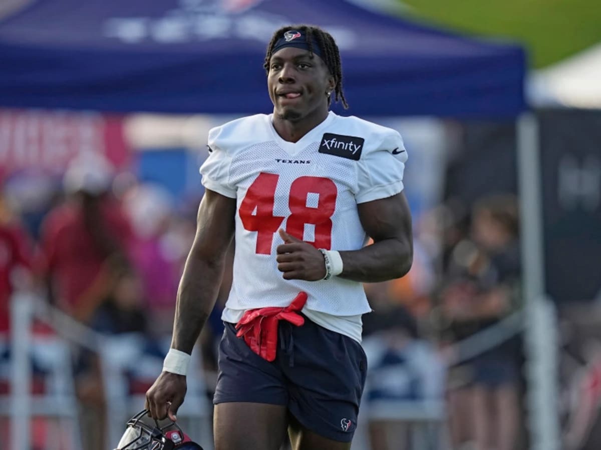 USA. 17th Sep, 2023. September 17, 2023: Houston Texans linebacker  Christian Harris (48) during a game between the Indianapolis Colts and the  Houston Texans in Houston, TX. Trask Smith/CSM/Sipa USA (Credit Image: ©