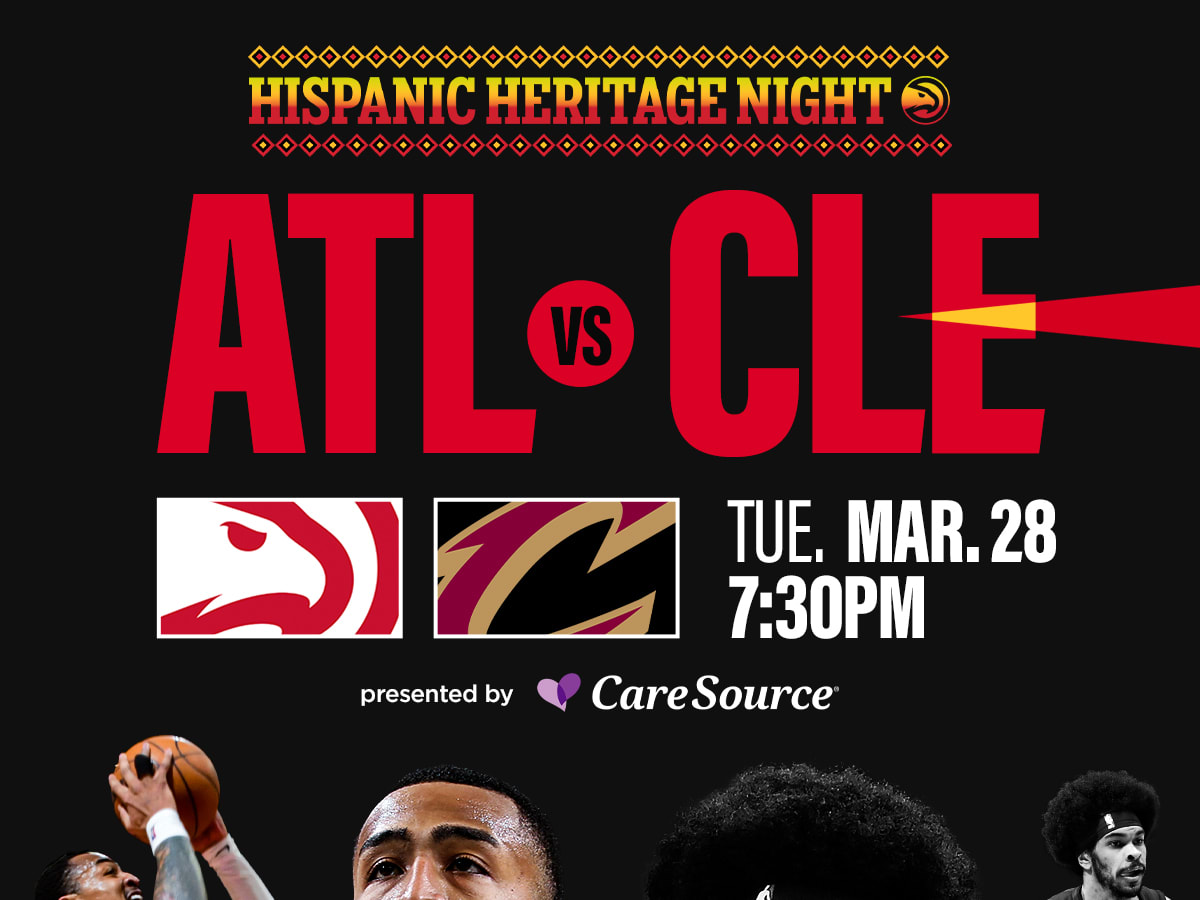 Atlanta Hawks celebrating Hispanic Heritage Night on March 13