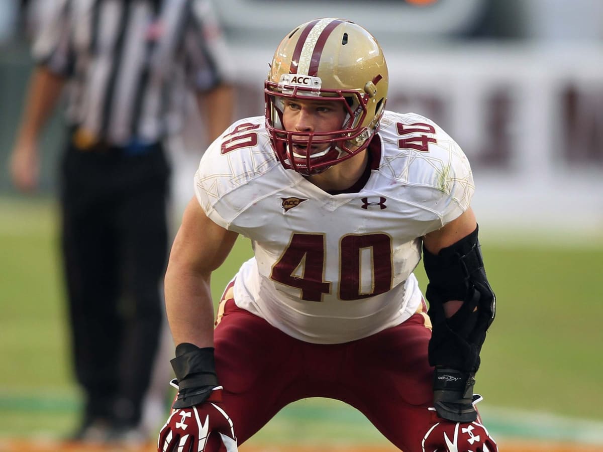 Luke Kuechly Full Jersey Retirement Ceremony at Boston College