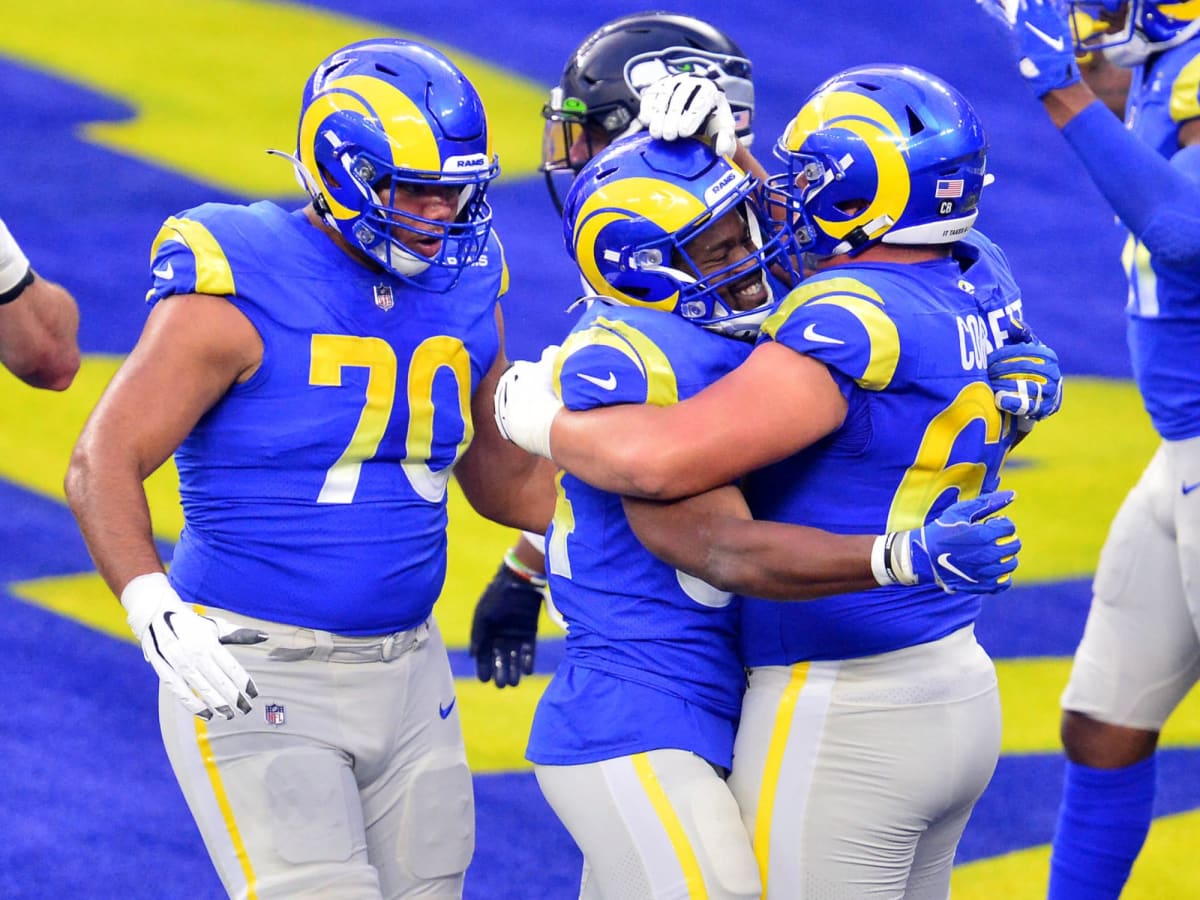 Monday Night Football team at the LA Rams' practice - ESPN Front Row